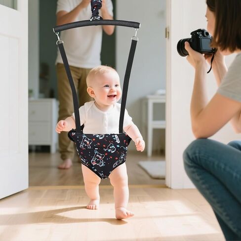 Slevoo Baby Jumper, Baby Doorway Jumper with Door Clamp Adjustable Strap, Fun Activity for 6-12 Months Baby Infant in Kuwait