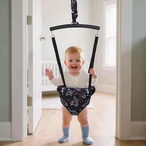 Slevoo Baby Jumper, Baby Doorway Jumper with Door Clamp Adjustable Strap, Fun Activity for 6-12 Months Baby Infant in Kuwait