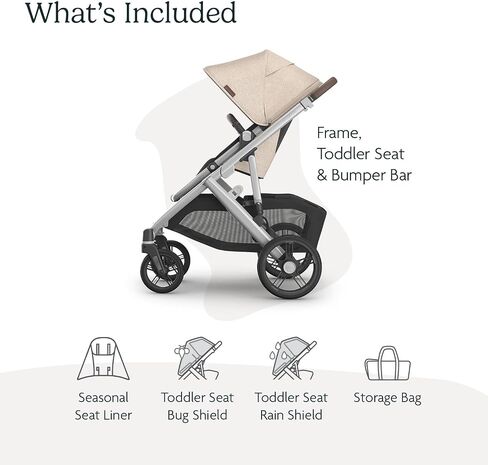 نظام السفر Uppababy ، يشمل Cruz V2 Stroller + Combo Lightweight Seat Sent - مقعد صغير ، درع المطر ، حقيبة تخزين ، مقعد السيارة ، قاعدة ضمنية ضمنية متضمنة - Greyson (Charcoal Mélange) in Saudi Arabia