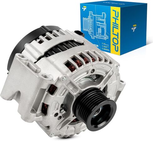 PHILTOP Alternator Compatible with Samurai 1986-1995, Metro 1989-1993, Sprint 1987-1988, Sidekick 1989 1.3L High Amp Alternators Replace 14684N 12V 55Amp CW V1 1-Groove Pulley in Saudi Arabia