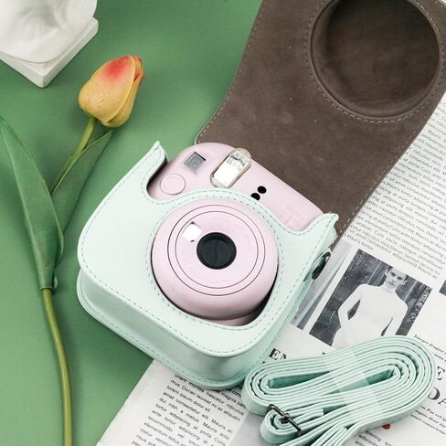 Colorful and Durable Camera Case fits Instax Mini 12 Film Case for Scratch Protection, Portability, and Travel Carrying – Perfect for Families in Saudi Arabia