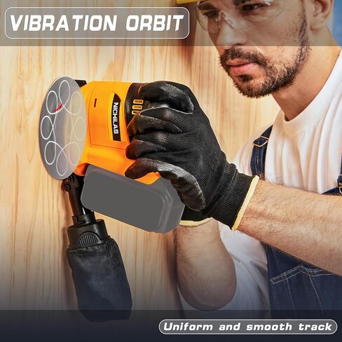 Orbit Sander Compatible with DEWALT 20V Battery, 5" electric Sander with Dust Collector for Sanding and Polishing (BATTERY NOT INCLUDE) in Saudi Arabia