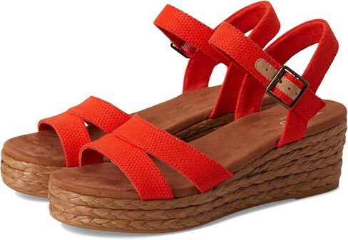 TOMS Womens Audrey Espadrille Athletic Sandals عرضة منتصف الكعب 2-3 " in Kuwait