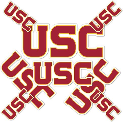 ملصق صبار الصحراء USC ملصق جامعة جنوب كاليفورنيا أحصنة طروادة ملصقات الفينيل شارات الكمبيوتر المحمول زجاجة ماء سجل قصاصات السيارة T3 (النوع 3-3) in Kuwait