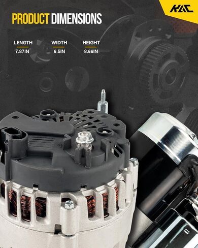 KAC Alternator Compatible with 1998-2005 GS300 2001-2005 IS300, Alternator Replace 13791N in Kuwait