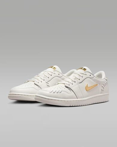 Women's Air Jordan 1 Low Method of Make 'Gym Red/Metallic Gold' (FN5032 607) in Saudi Arabia