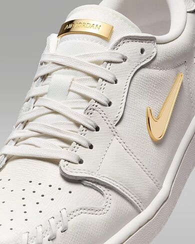 Women's Air Jordan 1 Low Method of Make 'Gym Red/Metallic Gold' (FN5032 607) in Saudi Arabia
