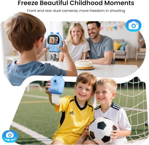 كاميرا مطبوعة فورية للأطفال ، طباعة كاميرا فورية للأطفال ، هدايا لـ 3 4 5 6 7 8 9 10 11 12 Girls & Boys ، Toddler Doys من عمر 3 إلى 12 عامًا ، وتناسب هدية عيد الميلاد يوم الأطفال - الوردي in Saudi Arabia