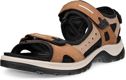 ECCO Women's Yucatan Sport Sandal, Gravel Patchwork, 10-10.5 in Kuwait