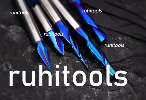 Ball Nose 2.4deg CNC 2D و 3D Corving Superun Cutt Up Up مع 1/4 بوصة Shank T2110BC in Kuwait