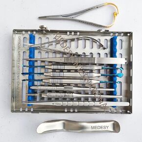 Medesy Periodontal Micro Surgery Kit Titanium Coated Dental Surgery Instruments Kit in Kuwait