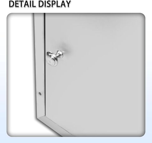 Stainless Steel Transfer Sample Tray Box with Pass Through Window Dual Sided Access Doors for Specimen Transfer in Laboratory Handling Applications Medical Cabinet 13.19" L x 5.91" W x 12.68" H in Saudi Arabia