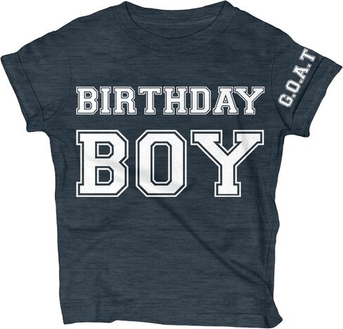 Lalo & Luna Happy Birthday Boy T-Shirt (1-12 Years Old) Baby-Toddlers to Kids Party Outfit Tee Gift in Saudi Arabia