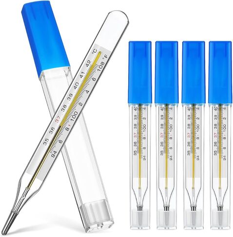 TOYANDONA 3PCS Glass Temperatures Measurement Adult - General Use Temperature Testing Tools Accurate Temperature Measurement for Families, Dual Scale in Saudi Arabia