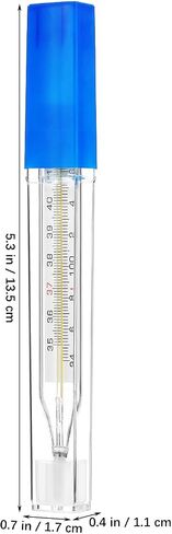 TOYANDONA 3PCS Glass Temperatures Measurement Adult - General Use Temperature Testing Tools Accurate Temperature Measurement for Families, Dual Scale in Saudi Arabia