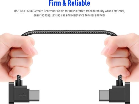 USB C to USB C Remote Controller Cable for DJI Mavic 3 Mini 2 Mini 3 Pro Air 2S Mavic Air 2 DJI RC-N1 RC Pro to Phone for iPhone 15 Pro Plus Galaxy S24 Type-C Cable OTG Data Cord (USB-C Connector) 1FT in Saudi Arabia
