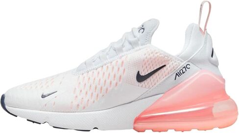 Nike Air Max 270 Women's Shoes (HQ1646-100 ، White/Ashen Slate/Armory Navy) Size 9 in Saudi Arabia