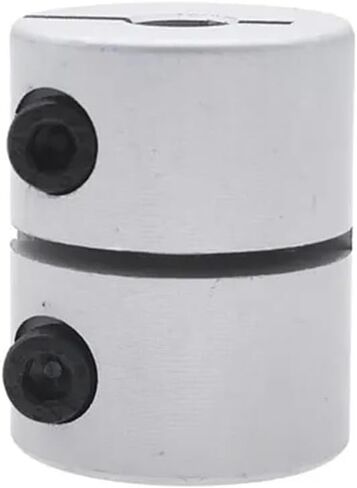 D20L25 3D Printer Rigid Shaft Coupler Part Aluminium Alloy Lead Screw Coupling 4/5/6/6.35/7/8 1Pcs(5x8) in Saudi Arabia