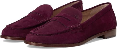 Lauren Ralph Lauren Women's Wynnie Suede Loafers Flat in Kuwait
