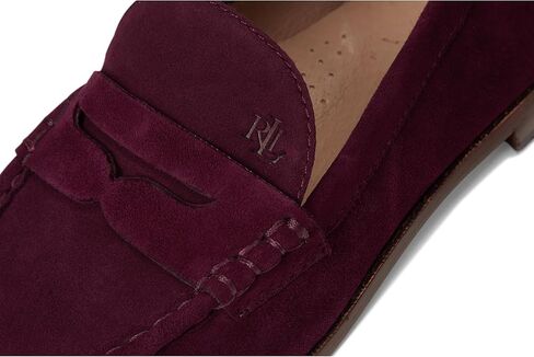 Lauren Ralph Lauren Women's Wynnie Suede Loafers Flat in Kuwait