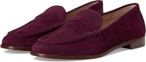 Lauren Ralph Lauren Women's Wynnie Suede Loafers Flat in Kuwait