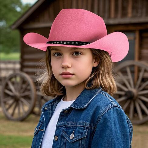 Brown Western Cowboy Hat,Cowboy Costume for Themed Parties Halloween Cosplay in Kuwait