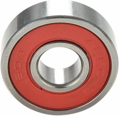 ABEC 9 Stainless Steel Precision Bearings, Red, High Performance, 5 Pack, for Roller Skates, Skateboards, Scooters in Saudi Arabia