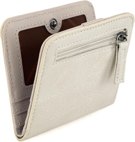 X Wrangler Small Leopard Print Wallets for Women Slim Thin Wallet Card Cases Money Organizer Thin Mini Pocket Wallet with Rfid Lining and A Coin Purse in Saudi Arabia