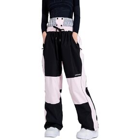 Womens Ski Pants Waterproof Windproof Insulated Snow Pants, Snowproof Ankle Cuffs for Snowboarding Hiking in Saudi Arabia