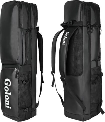 Goloni 4 Stick Field Hockey Bag,Backpack with Independent Shoe Pouch & Multiple Pockets, Fits All Field Hockey Gear in Saudi Arabia