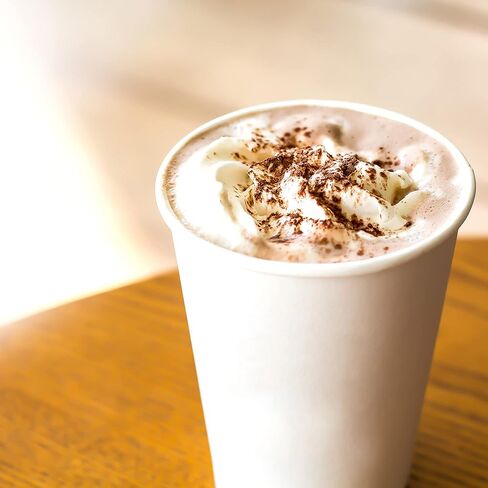 أكواب ورقية بيضاء متعددة الأغراض سعة 6 أونصة (50 قيراطًا) - كوب مشروبات ساخنة لمياه القهوة والشاي والمشروبات الباردة - كوب ورقي لأكواب الاستحمام المنزلية المثالية in Kuwait