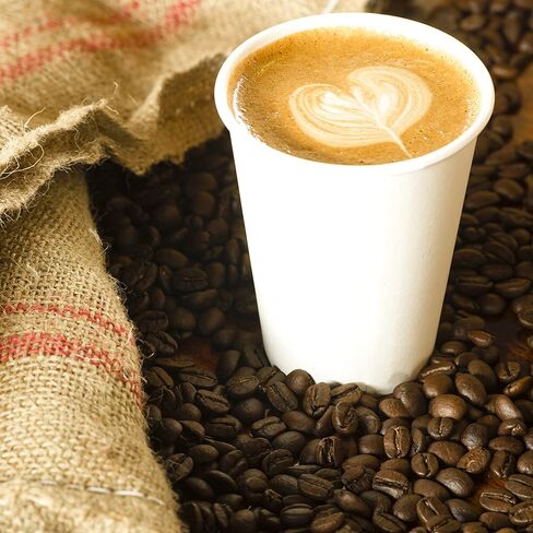 أكواب ورقية بيضاء متعددة الأغراض سعة 6 أونصة (50 قيراطًا) - كوب مشروبات ساخنة لمياه القهوة والشاي والمشروبات الباردة - كوب ورقي لأكواب الاستحمام المنزلية المثالية in Kuwait