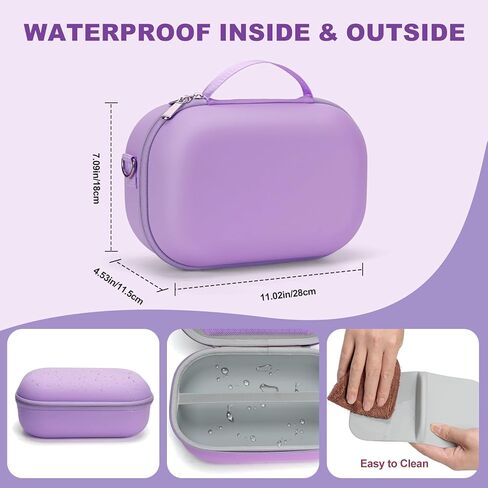 حقيبة مضخة الثدي القابلة للارتداء حقيبة حمل لـ Momcozy و Willow ، استخدمها مع مضخات الثدي التي يمكن ارتداؤها خالية من اليدين للأمن/Medela/Eufy/Bluefair ، حقيبة ضخ سفر مع مسطرة الحلمة وصينية قابلة للإزالة (عقد 2) in Kuwait