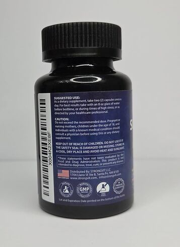 Cortisol Supplements for Women and Men with Magnesium, Ashwagandha & L-Theanine. High Cortisol Reducer, Manager, Detox, Lower and Control. Sleep Support & Stress Relief, USA in Saudi Arabia