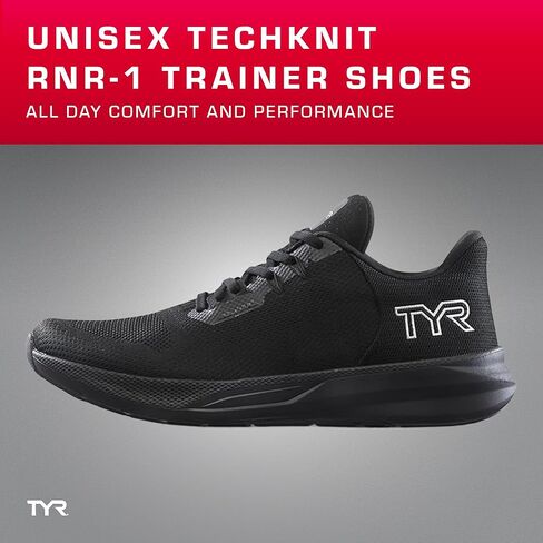 TYR Unisex Techknit RNR-1 Trainer Running Shoes Sneaker, Sky Blue, 9 US Men in Saudi Arabia
