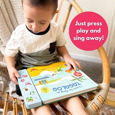 I Love to Sing in Tagalog: Animal Songs, Press and Play Interactive Song Book, Tagalog Books for Toddlers, Tagalog Baby Books, Tagalog Books for Children, Tagalog Kid Books in Saudi Arabia
