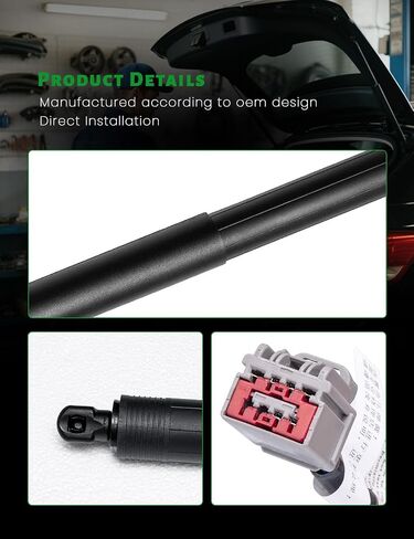 1Pair Power Lift Support Shock Strut Compatible with Infiniti QX50 2019-2020,Rear Tailgate Left and Right Side,Replace # 905605NN0A in Kuwait