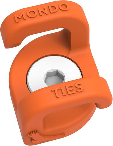 KONDOR BLUE x Armando Ferreira | Mondo Ties XL Cable Management Clips for Cameras | Cable Organization, 3/8"-16 Mounted, Holds 3-6 Cables, & Supports up to 15lbs of Force (4-Pack) | Black in Saudi Arabia