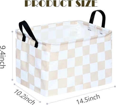 Mother's Day Gift Empty Storage Basket for Women,Baby Organizer Bins Girls Nursery hamper with Handles Closet Shelf Cube Storage Box for Kids Toys Books,Room Decor(Flower Love) in Kuwait