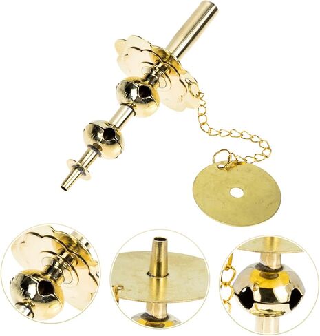 Toyvian Copper Core Accessory Pole for Musical Instruments Premium Copper Material Easy to Use Store Lightweight Portable in Kuwait