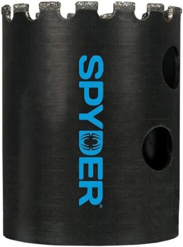 Spyder 1-1/4-Inch Diamond Edge Hole Saw Bit, for Glass, Tile, Marble, Granite, Cement Board, Masonry and More (600857) in Kuwait
