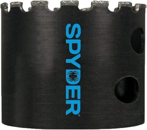 Spyder 1-1/4-Inch Diamond Edge Hole Saw Bit, for Glass, Tile, Marble, Granite, Cement Board, Masonry and More (600857) in Kuwait