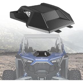 LitMiRaCle Hood Scoop Compatible with Polaris RZR PRO XP 2020 2021 2022 2023, RZR PRO R/Turbo R 2022 2023, Carbon Fiber Texture Air Intake Vent (1PCS)