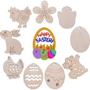 48PCS Unfinished Wood Insect Cutouts with Sling Hole,Butterfly Wooden Blank Paint Crafts for Kids Painting DIY Crafts Home Decoration Craft Project Home Decor Ornament Supplies(Insect Color)