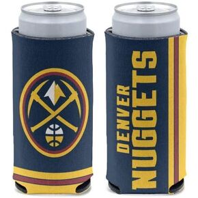 علبة تبريد WinCraft NBA Denver Nuggets Slim، ألوان الفريق، مقاس واحد