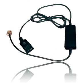 Headset Smart Cord for Jabra, Liberation, GN Netcom, GN - QD - Quick Disconnect - Compatible with Mitel, Cisco, Yealink, Shortel, Polycom, Allworx, NEC, Aastra, Nortel, Avaya Vantage Series telephones