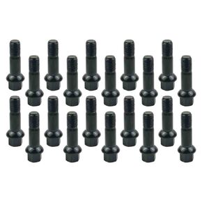 Bomunik 20pcs Wheel Lug Bolts Nuts Kit 2005-2023 for Benz W166 GLE 320 W222 S320 L Replacement Number # 0009907607