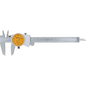 Mitutoyo 505-742-55J Dial Caliper, 0-6" Range, .001" Accuracy, 001" Graduation