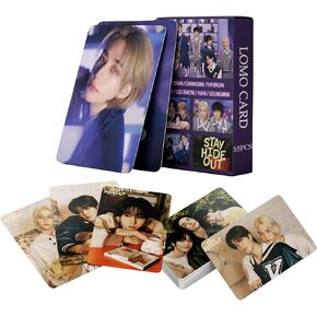 Stray Kids album magic school 2024 Photocards Album Stray Kids magic school Photo Cards KPOP Gift Lomo Cards Merch for Stray Kids Boys and Girls
