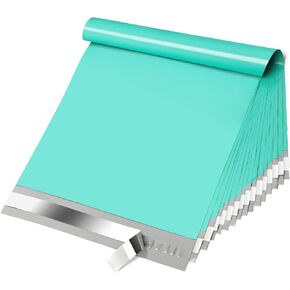 Fuxury Poly Mailers 10x13 Inch 100 Pcs Shipping Bags for Clothing, Shipping Envelopes, Strong Self Seal Mailing Bags for Small Business, Poly Bags for Clothes in White